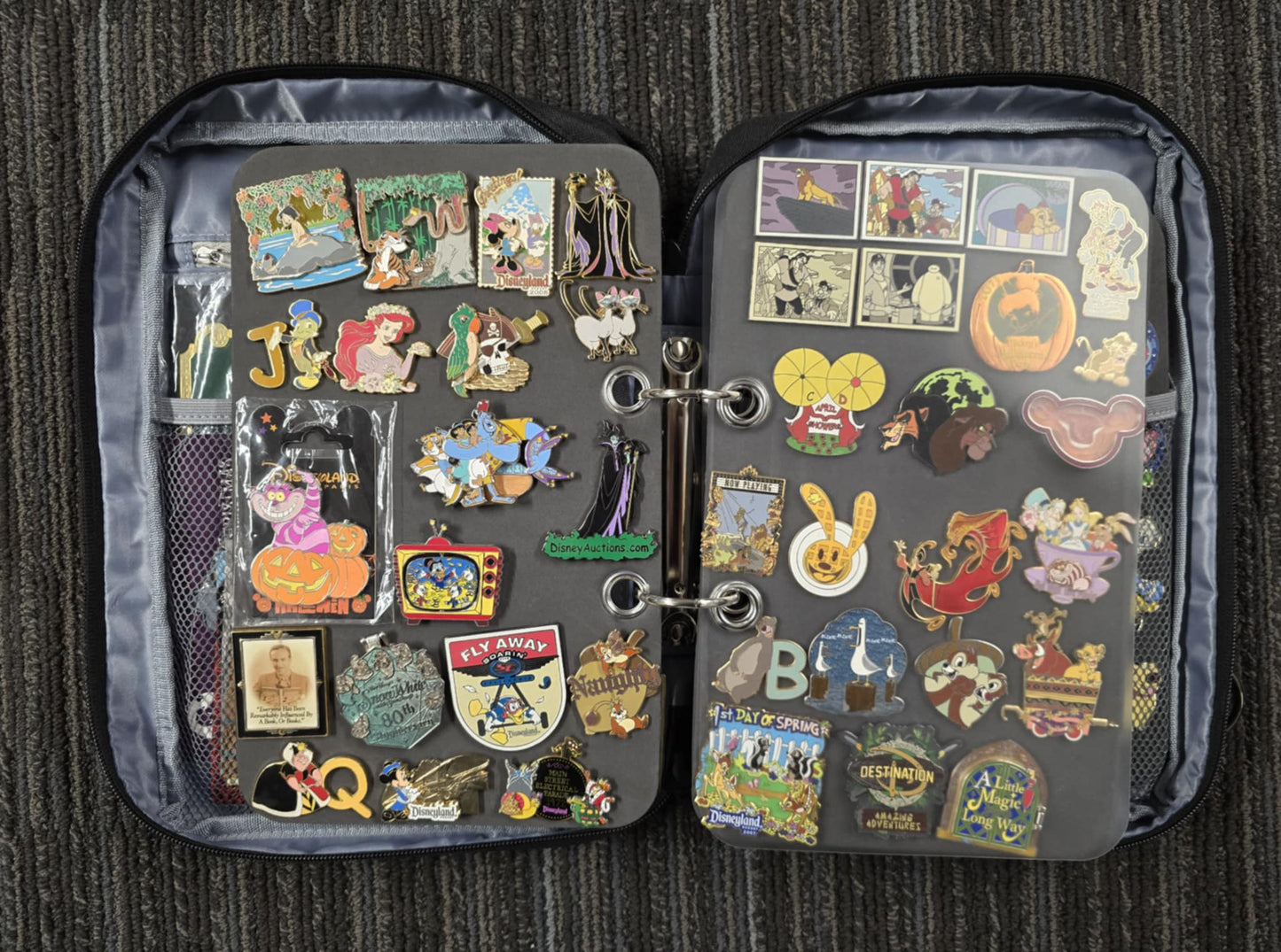 Medium size pin book