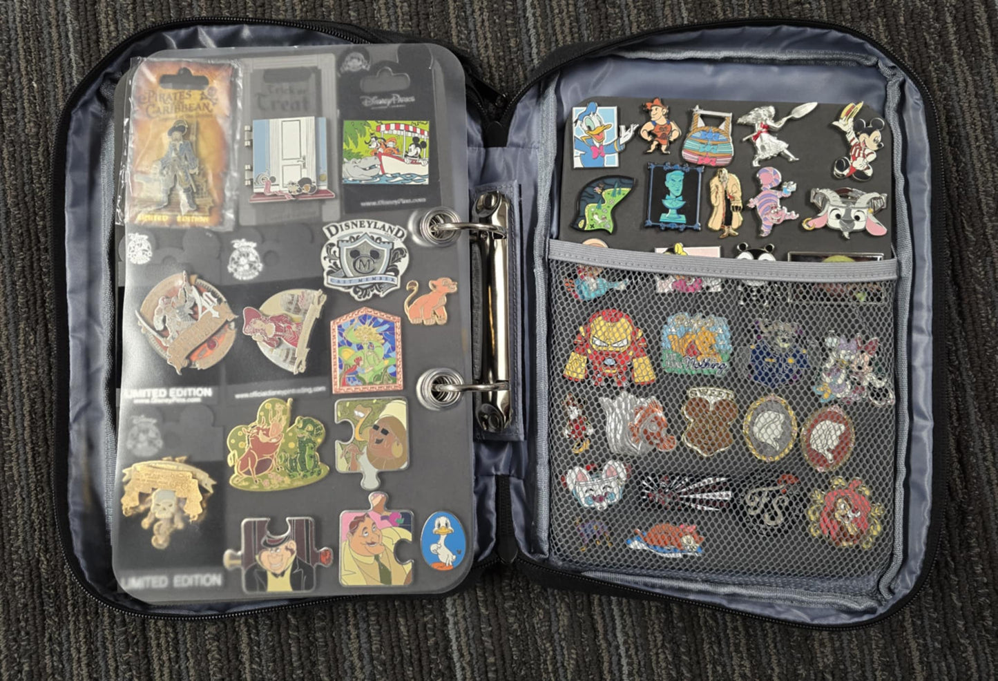 Medium size pin book