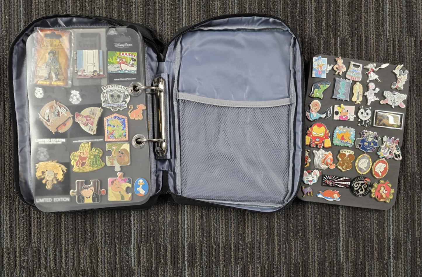 Medium size pin book