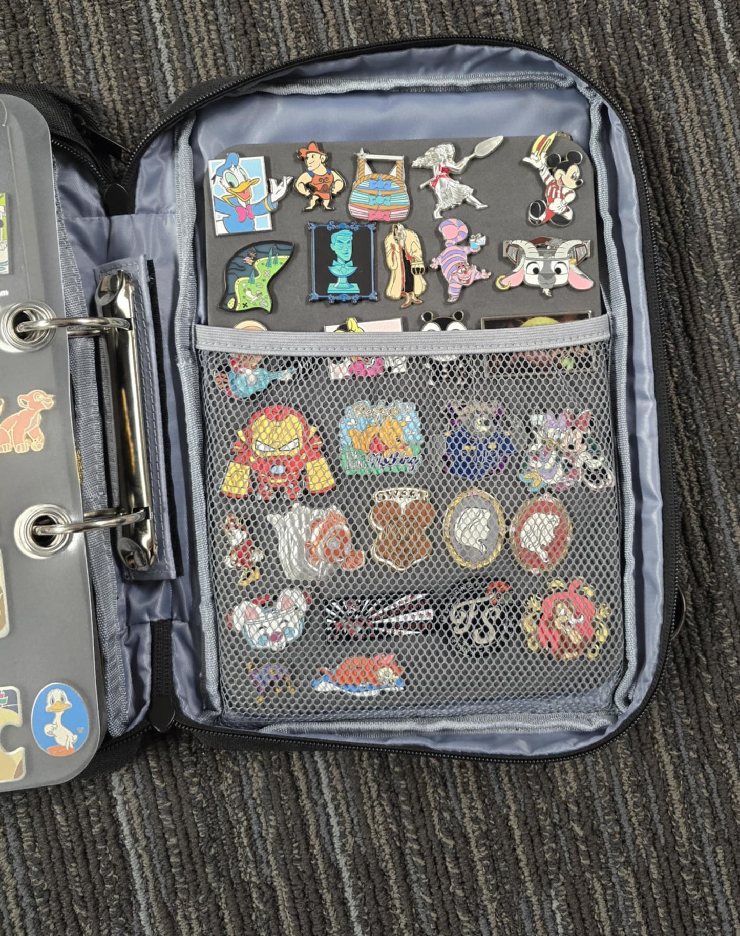 Medium size pin book